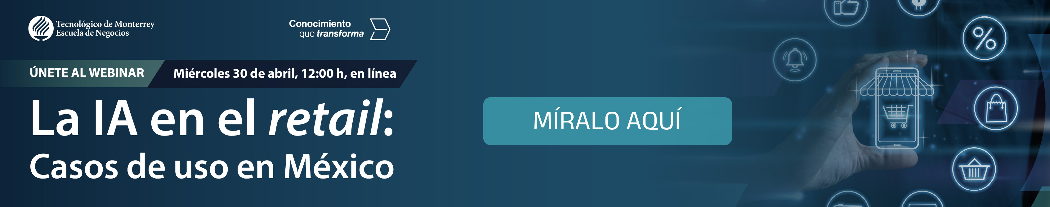 Webinar La IA en el retail: Casos de uso en México - Ver